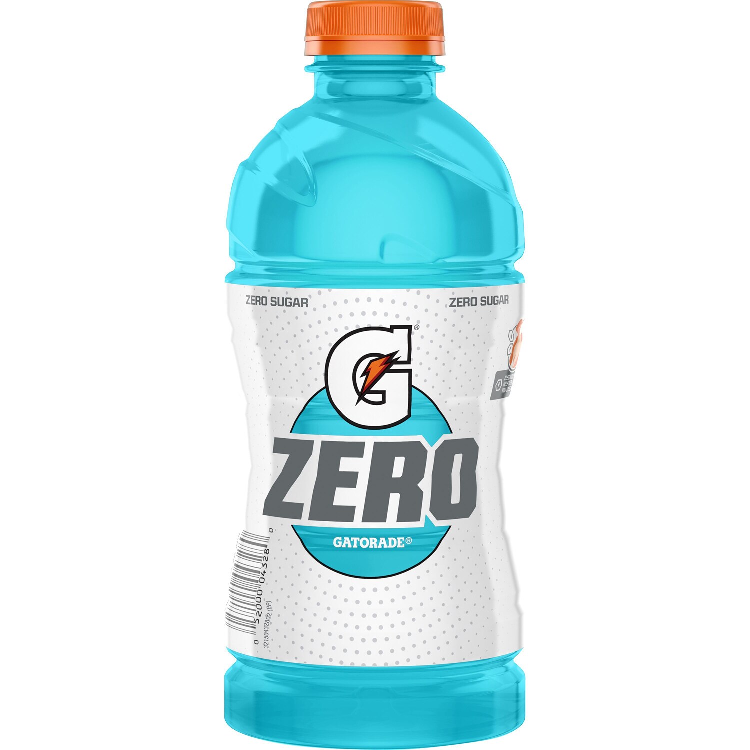 Gatorade Zero Sugar Thirst Quencher Sports Drink, Glacier Freeze, Plastic Bottle