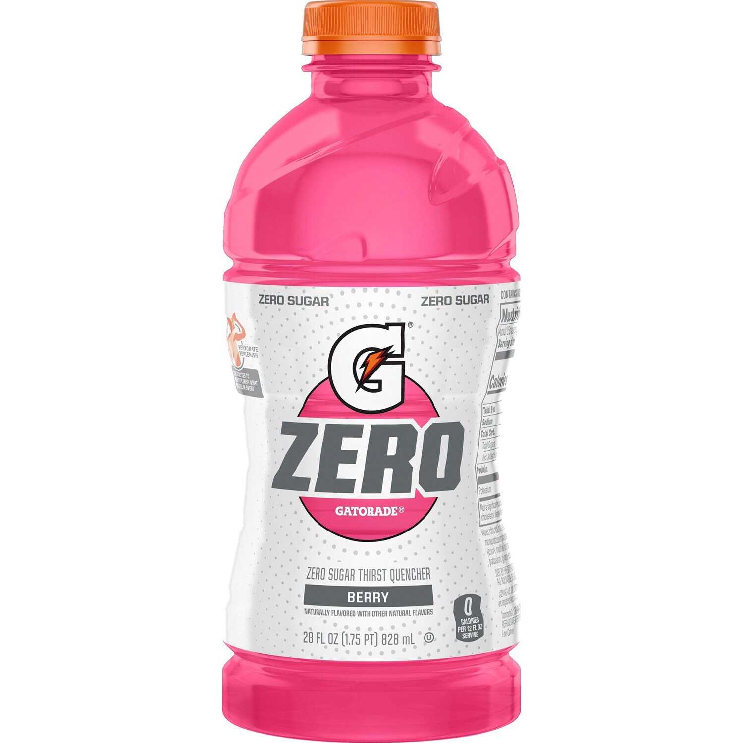 Gatorade Zero Sugar Thirst Quencher Sports Drink, Berry, Plastic Bottle