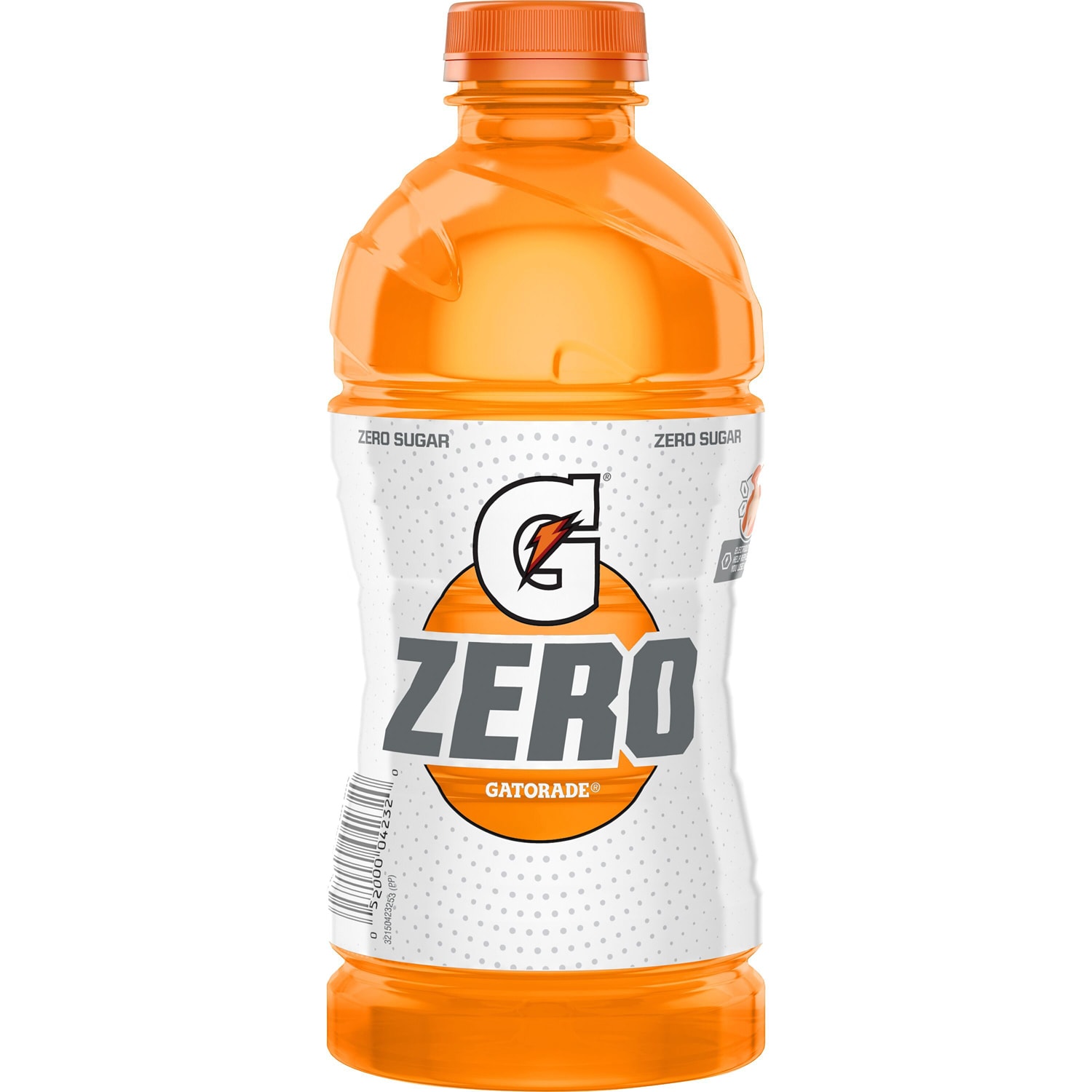 Gatorade Zero Sugar Thirst Quencher Sports Drink, Orange, Plastic Bottle