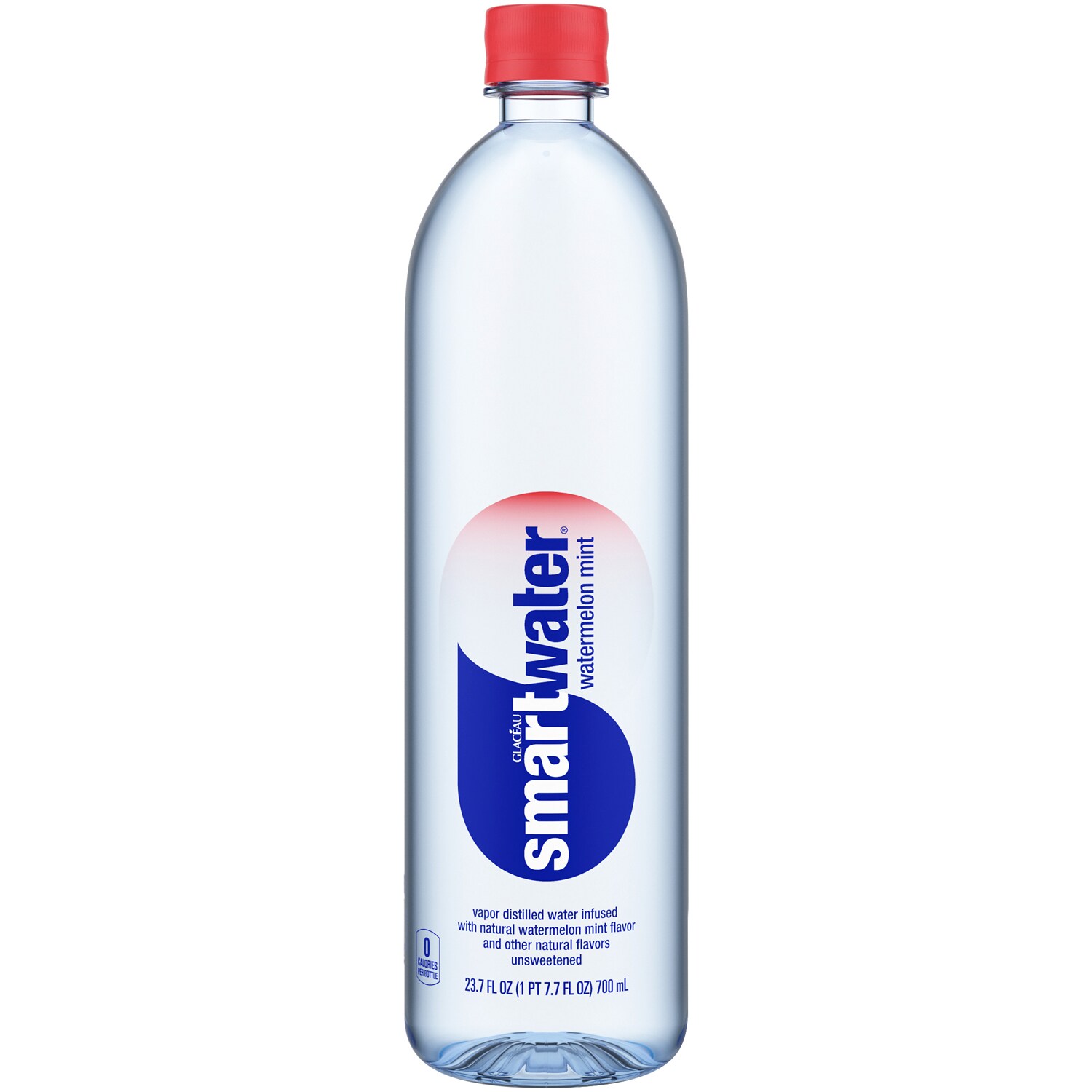 smartwater Electrolyte-Enhanced Water, Watermelon Mint, Plastic Bottle