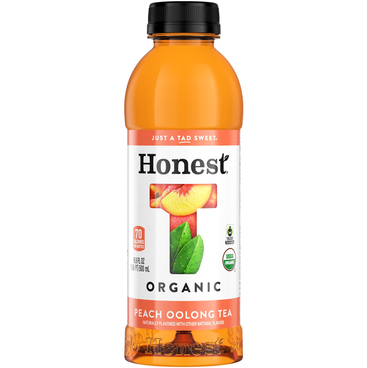 Honest Tea Organic Peach Oolong Tea, Plastic Bottle