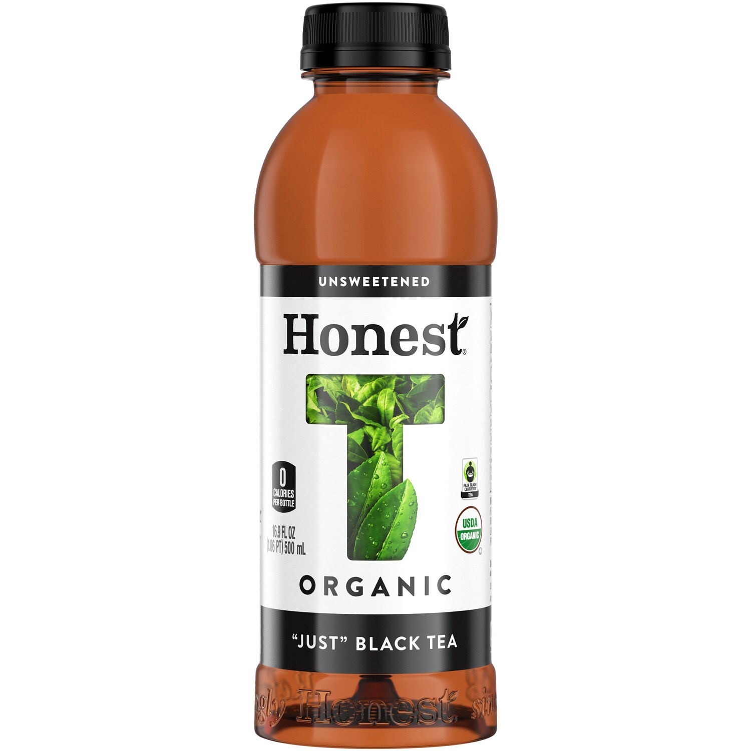 Honest Tea Organic "Just" Black Tea, Plastic Bottle