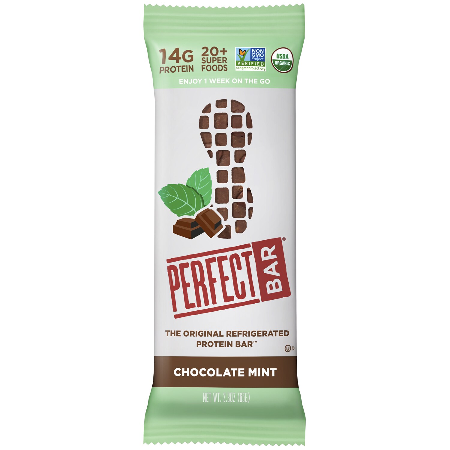 Perfect Bar Protein Bar, Chocolate Mint
