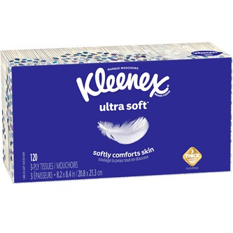 Kleenex Ultra Soft Facial Tissues