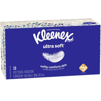 Kleenex Ultra Soft Facial Tissues