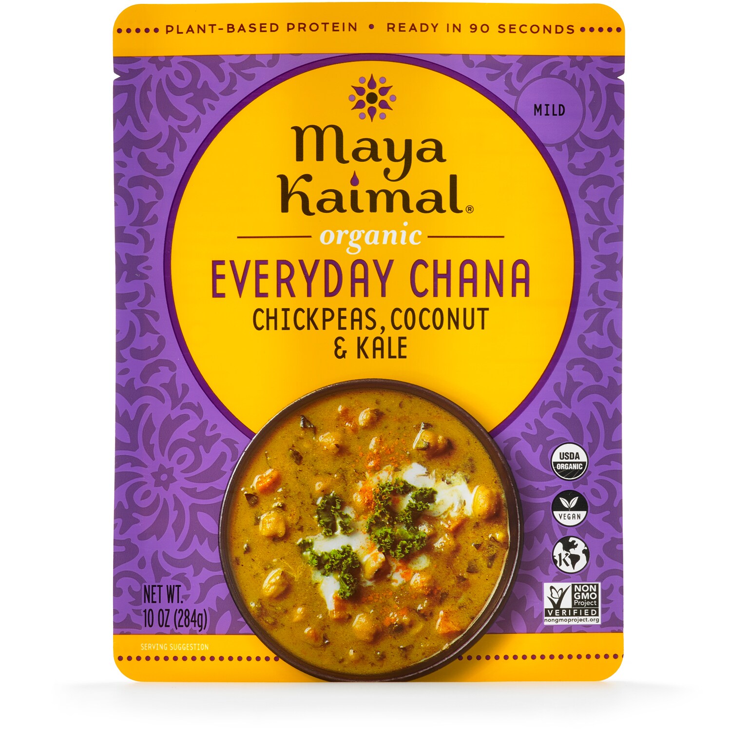 Maya Kaimal Organic Everyday Chana, Chickpeas, Coconut & Kale