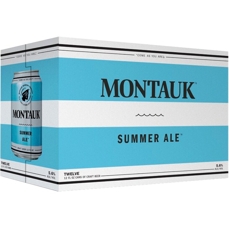 Montauk Brewing Summer Ale, Cans
