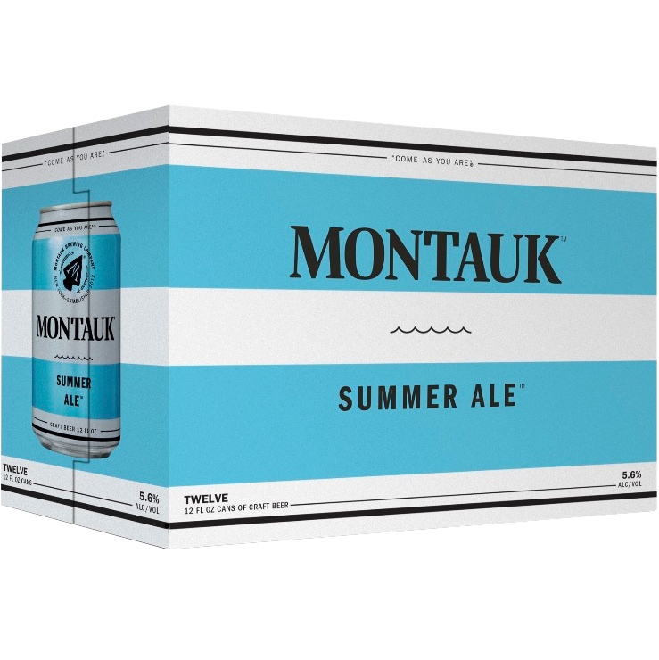 Montauk Brewing Summer Ale, Cans