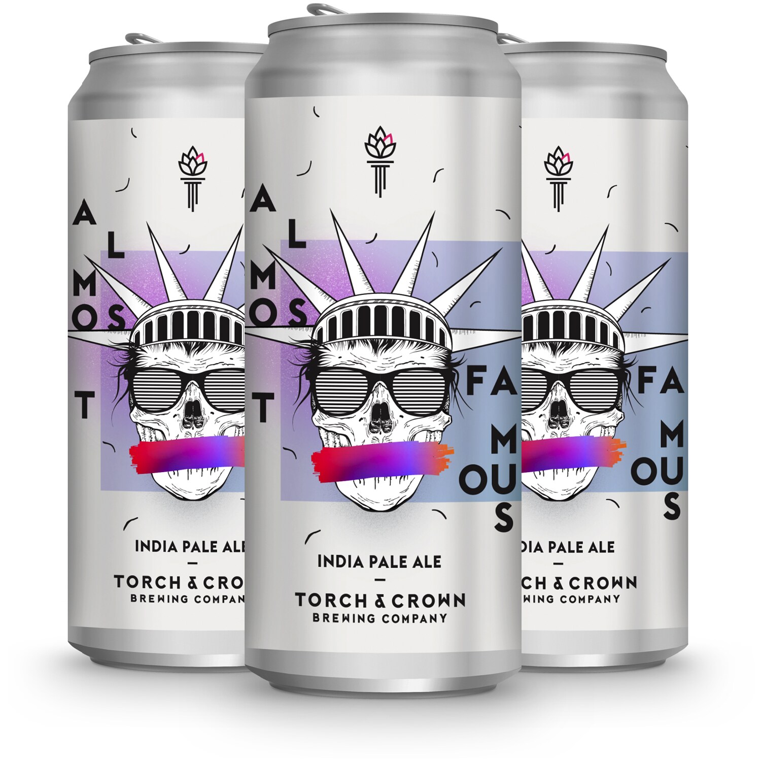 Torch & Crown Almost Famous IPA, Cans