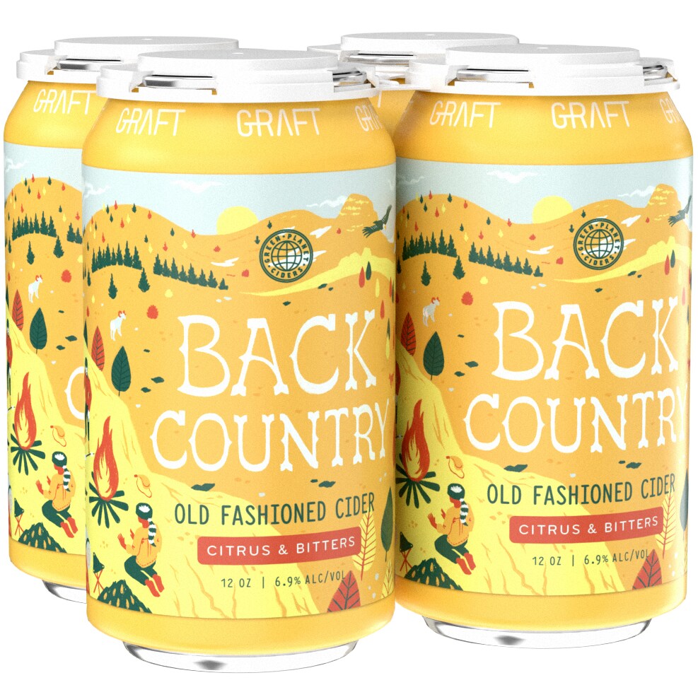Graft Cider Back Country Old Fashioned Cider, Cans