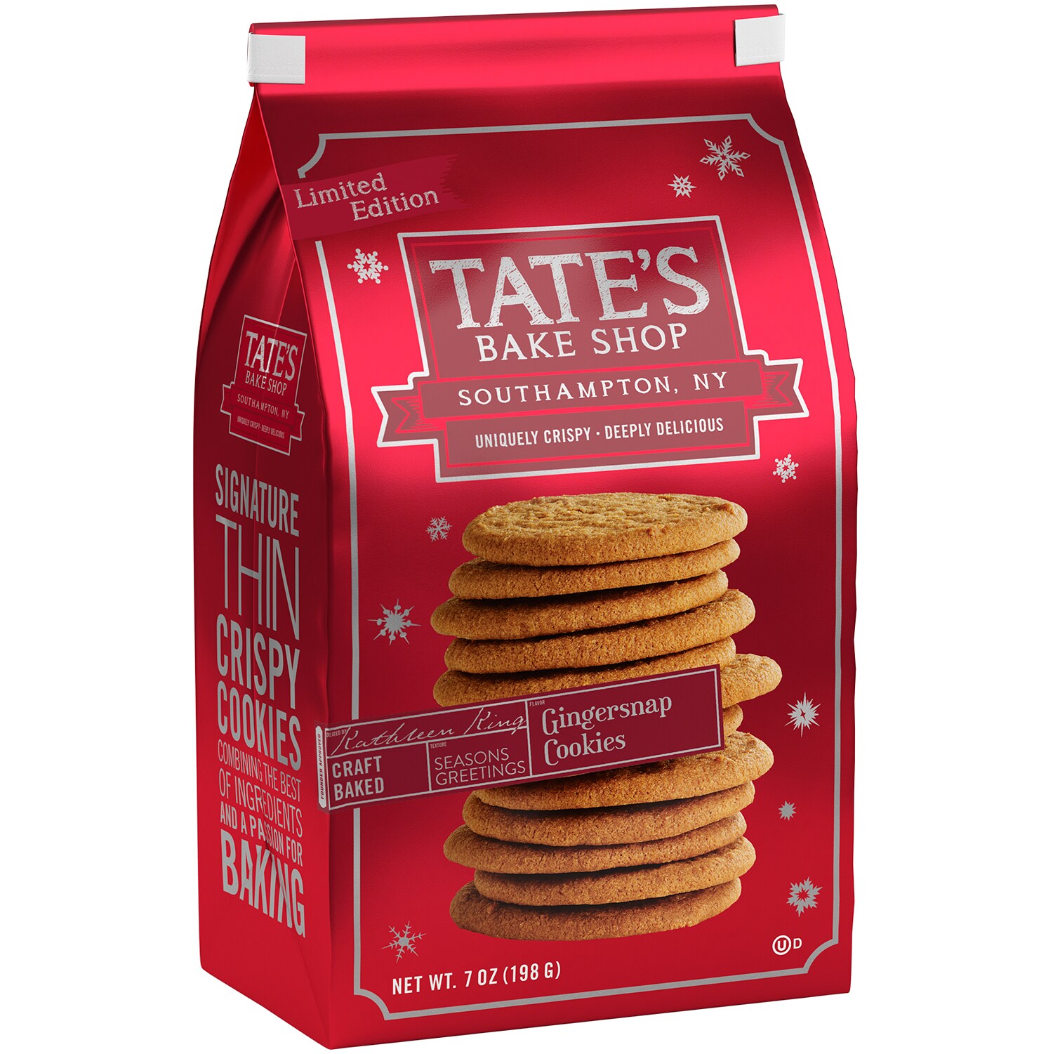 Tate's Bake Shop Cookies, Gingersnap