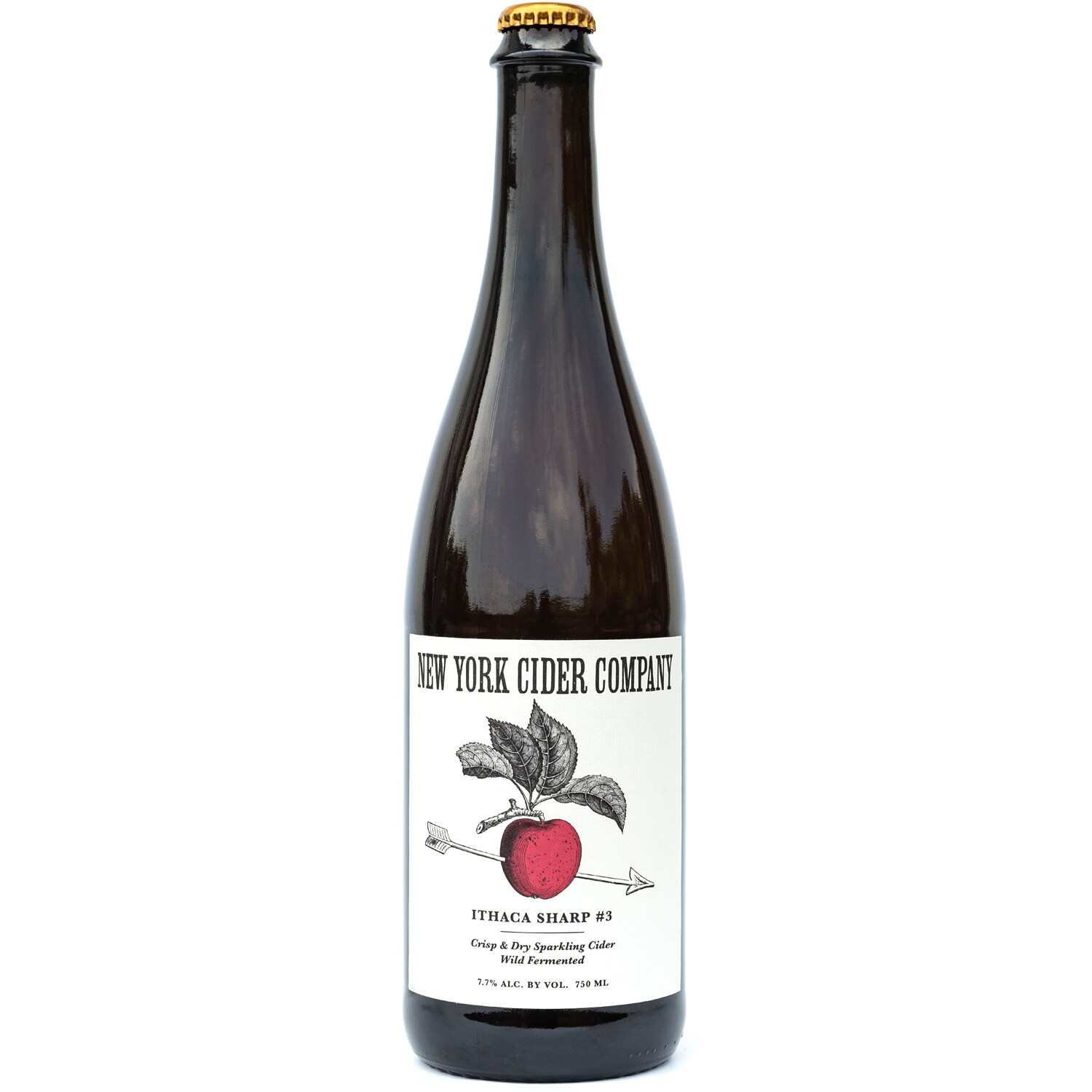New York Cider Company Ithaca Sharp #3 Dry Cider