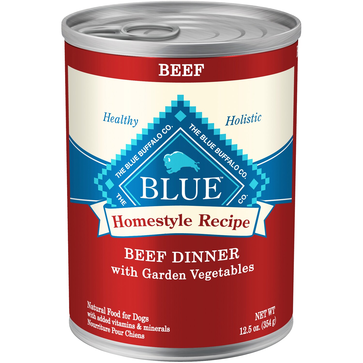 Blue Buffalo Homestyle Recipe Natural Adult Wet Dog Food, Beef Dinner