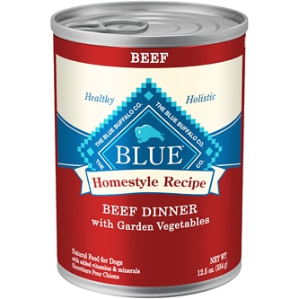 Blue Buffalo Homestyle Recipe Natural Adult Wet Dog Food, Beef Dinner