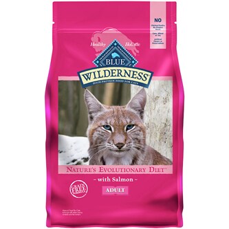 Blue Buffalo Wilderness High Protein, Natural Adult Dry Cat Food, Salmon 