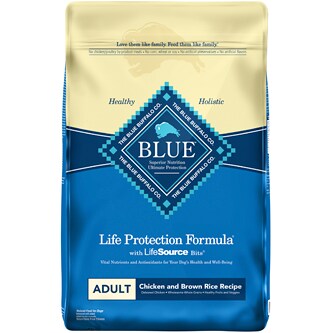 Blue Buffalo Life Protection Formula Natural Adult Dry Dog Food, Chicken and Brown Rice