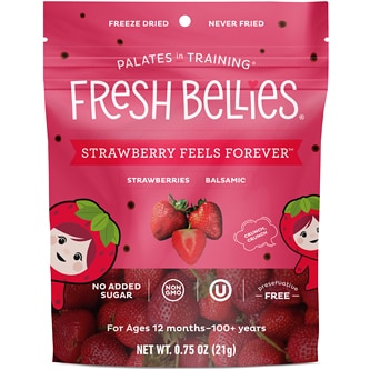 Fresh Bellies Freeze Dried Snacks, Strawberry Feels Forever
