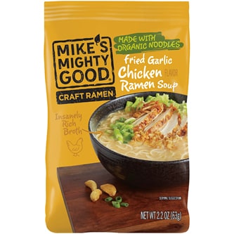 Mike's Mighty Good Craft Ramen Soup, Fried Garlic Chicken