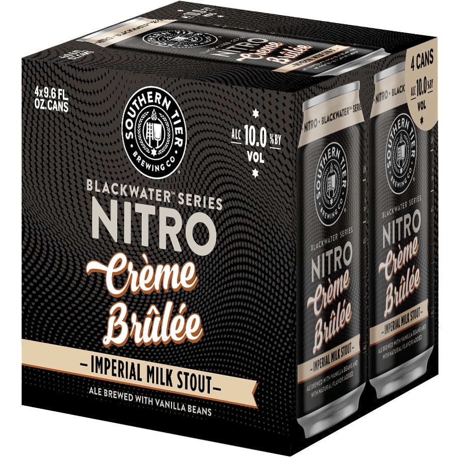 Southern Tier Brewing Company Nitro Crème Brûlée Imperial Milk Stout, Cans