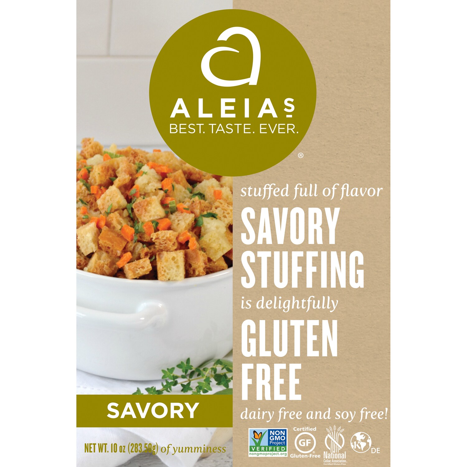 Aleia's Gluten-Free Stuffing, Savory