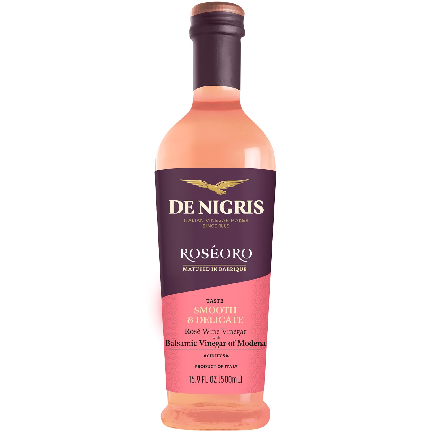 De Nigris RoséOro Rosé Sweet Wine Vinegar