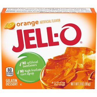 Jell-O Gelatin Dessert, Orange