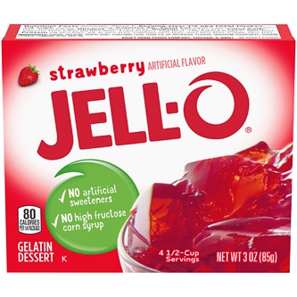 Jell-O Gelatin Dessert, Strawberry