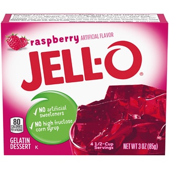 Jell-O Gelatin Dessert, Raspberry