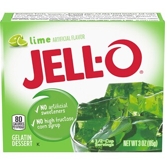 Jell-O Gelatin Dessert, Lime