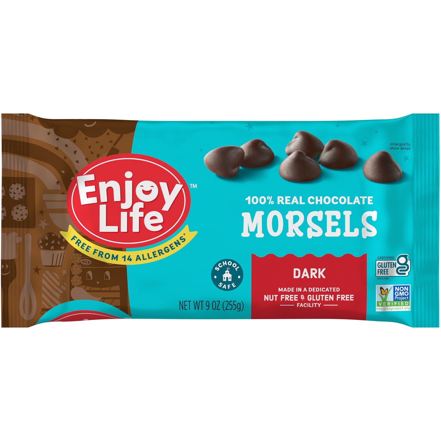 Enjoy Life Gluten Free Morsels, Dark Chocolate