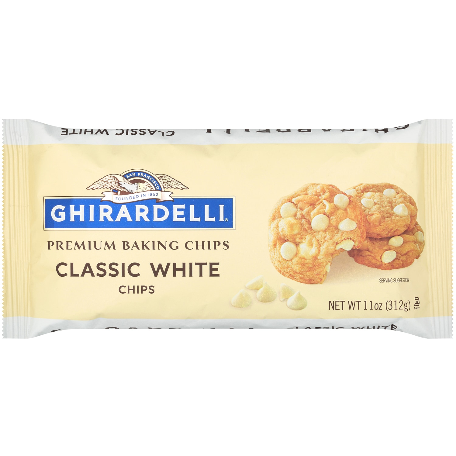 Ghirardelli Premium Baking Chips, Classic White