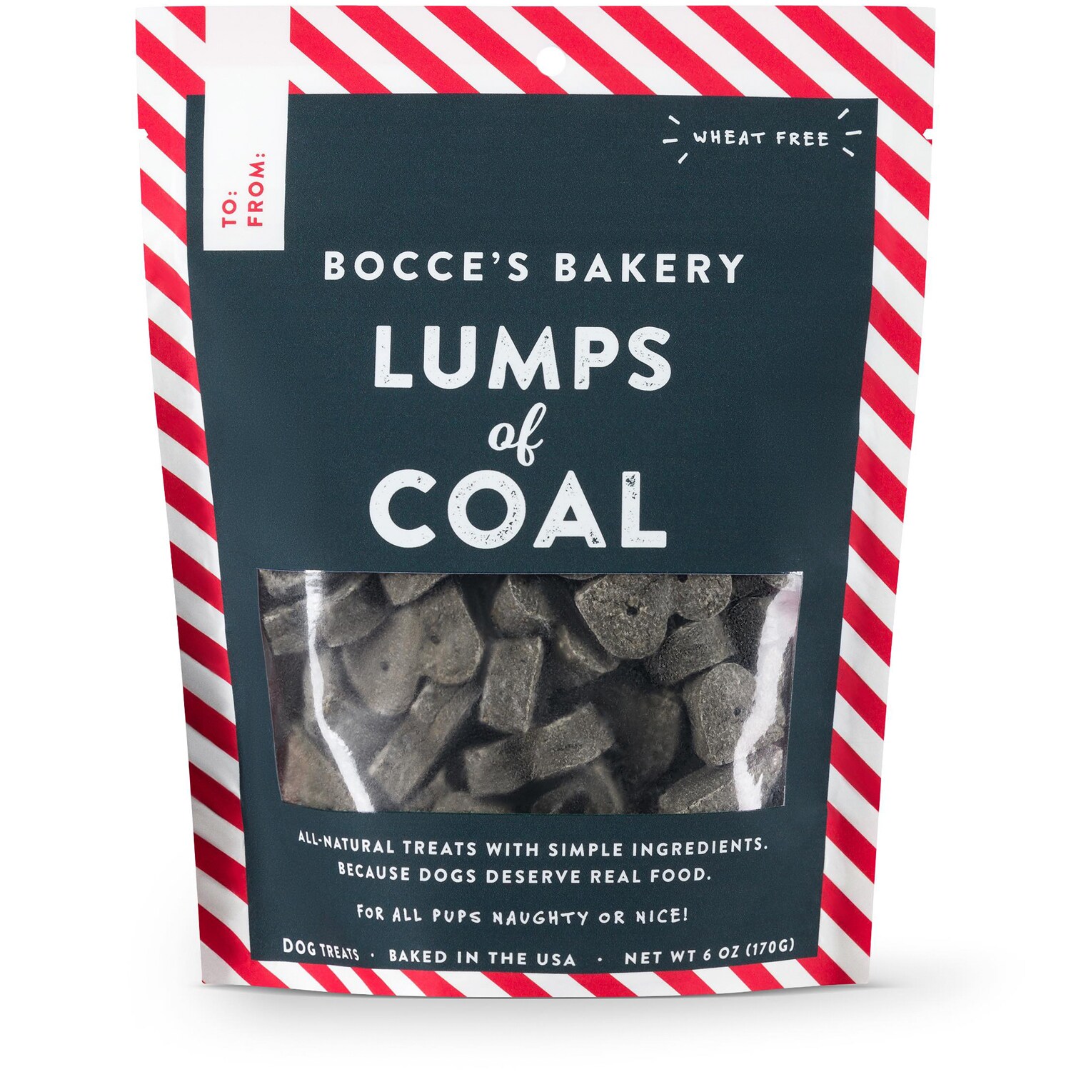 Bocce's Bakery Lumps of Coal Dog Treats