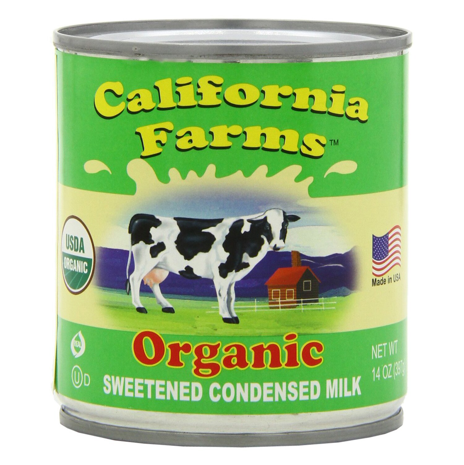 California Farms Organic Sweetened Condensed Milk