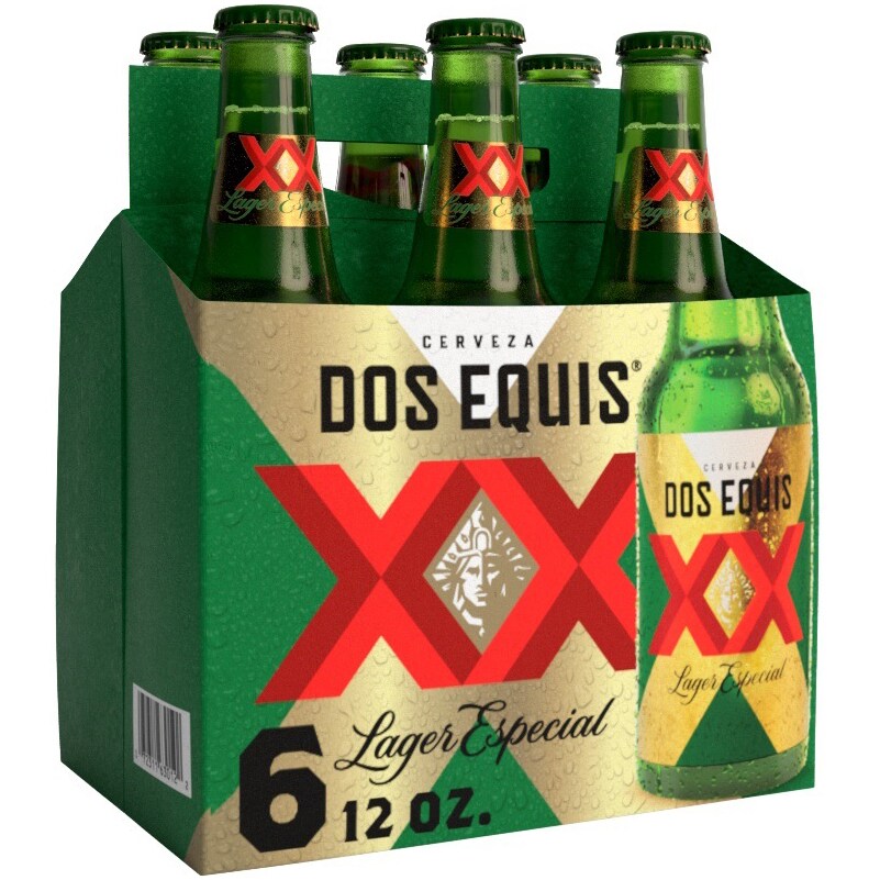 Dos Equis Lager Especial, Glass Bottles