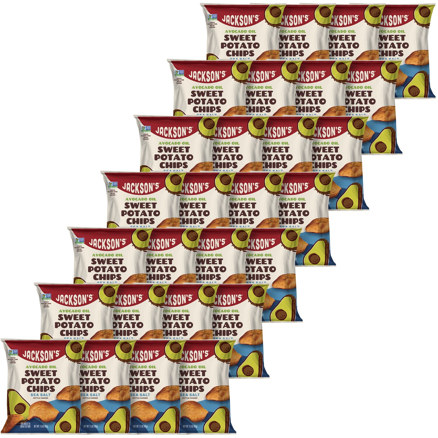 Jackson's Avocado Oil Sweet Potato Chips, Sea Salt