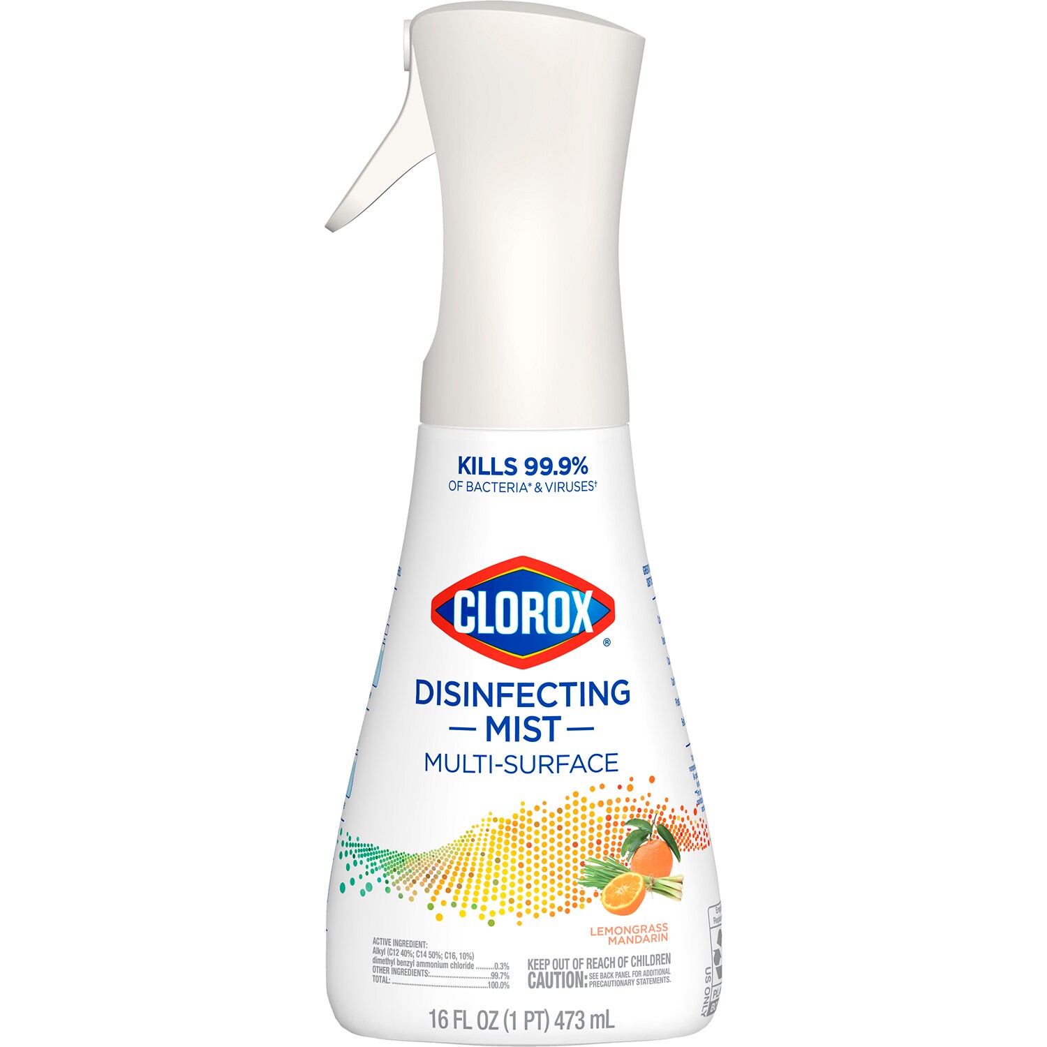 Clorox Multi-Surface Disinfecting Mist, Lemongrass Mandarin