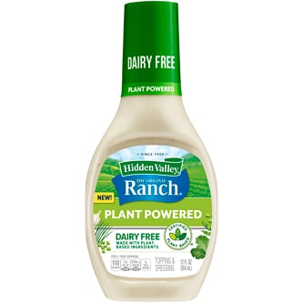 Hidden Valley Plant Powered Dairy Free Ranch Condiment and Dressing