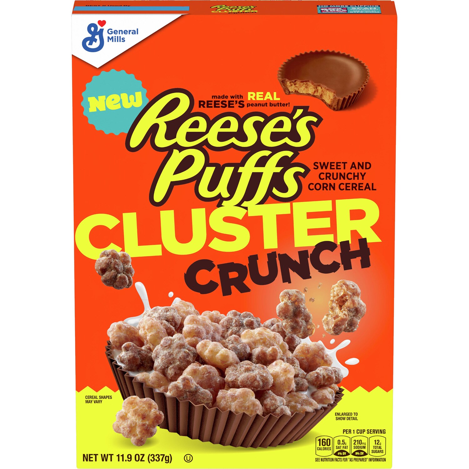 General Mills Reese's Puffs Cluster Crunch Cereal
