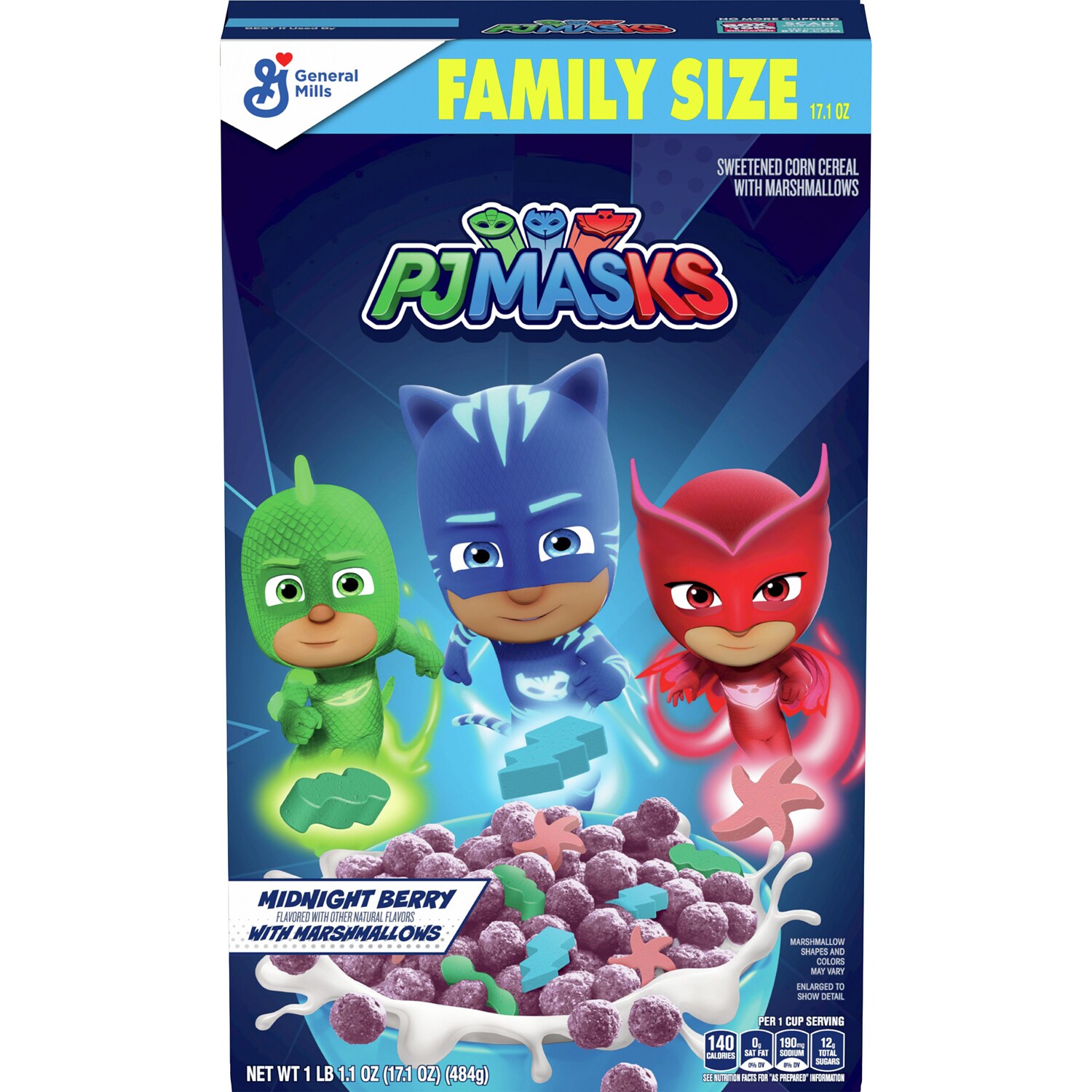 General Mills PJ Masks Cereal