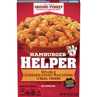 Hamburger Helper Double Cheeseburger Macaroni