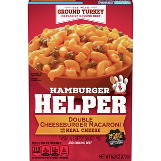 Hamburger Helper Double Cheeseburger Macaroni
