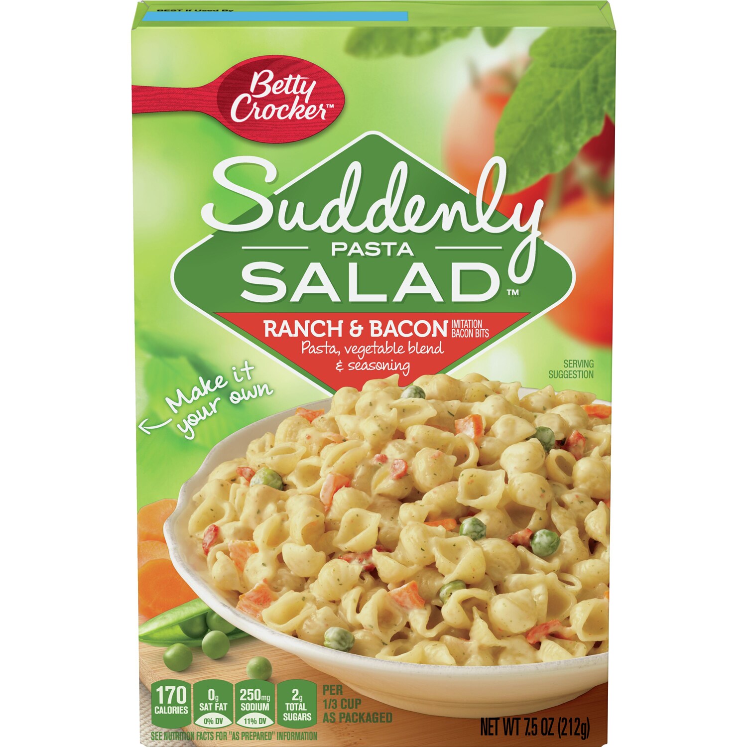 Betty Crocker Suddenly Pasta Salad, Ranch & Bacon