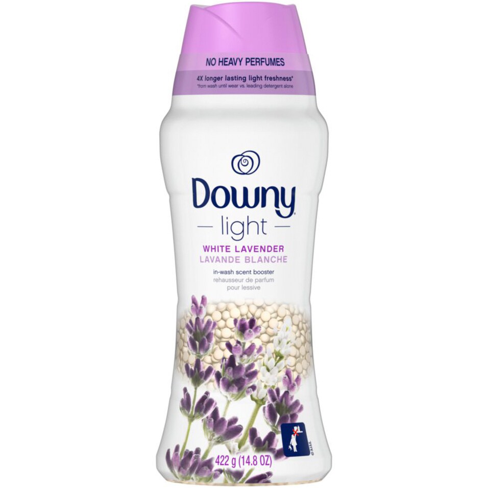 Downy Light In-Wash Scent Booster Beads, White Lavender