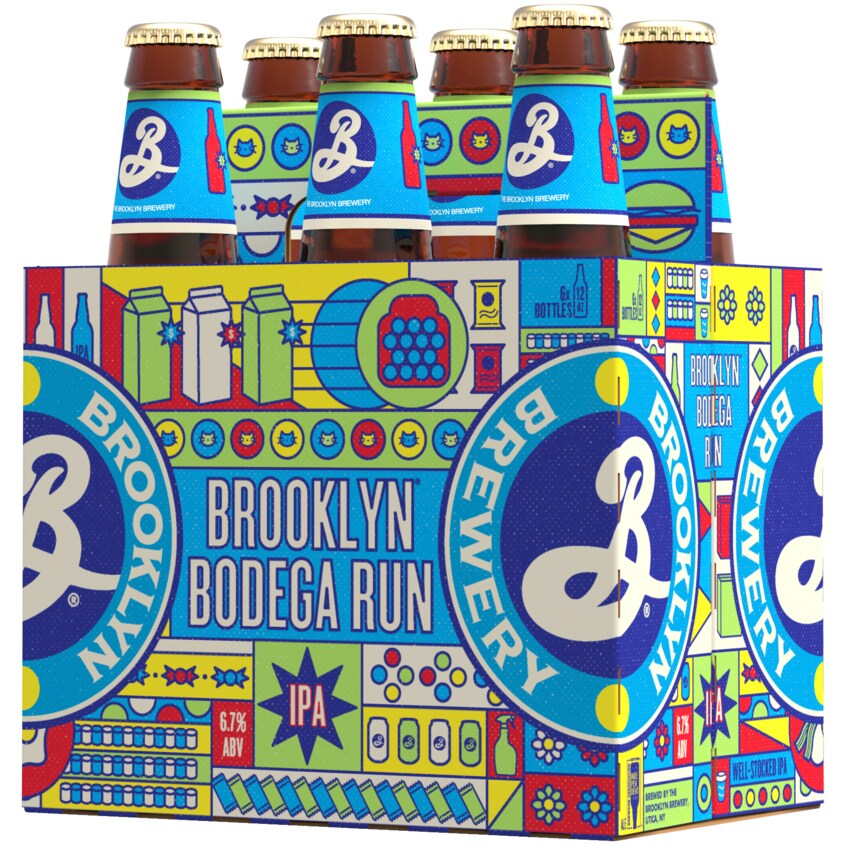 Brooklyn Brewery Bodega Run IPA, Glass Bottles