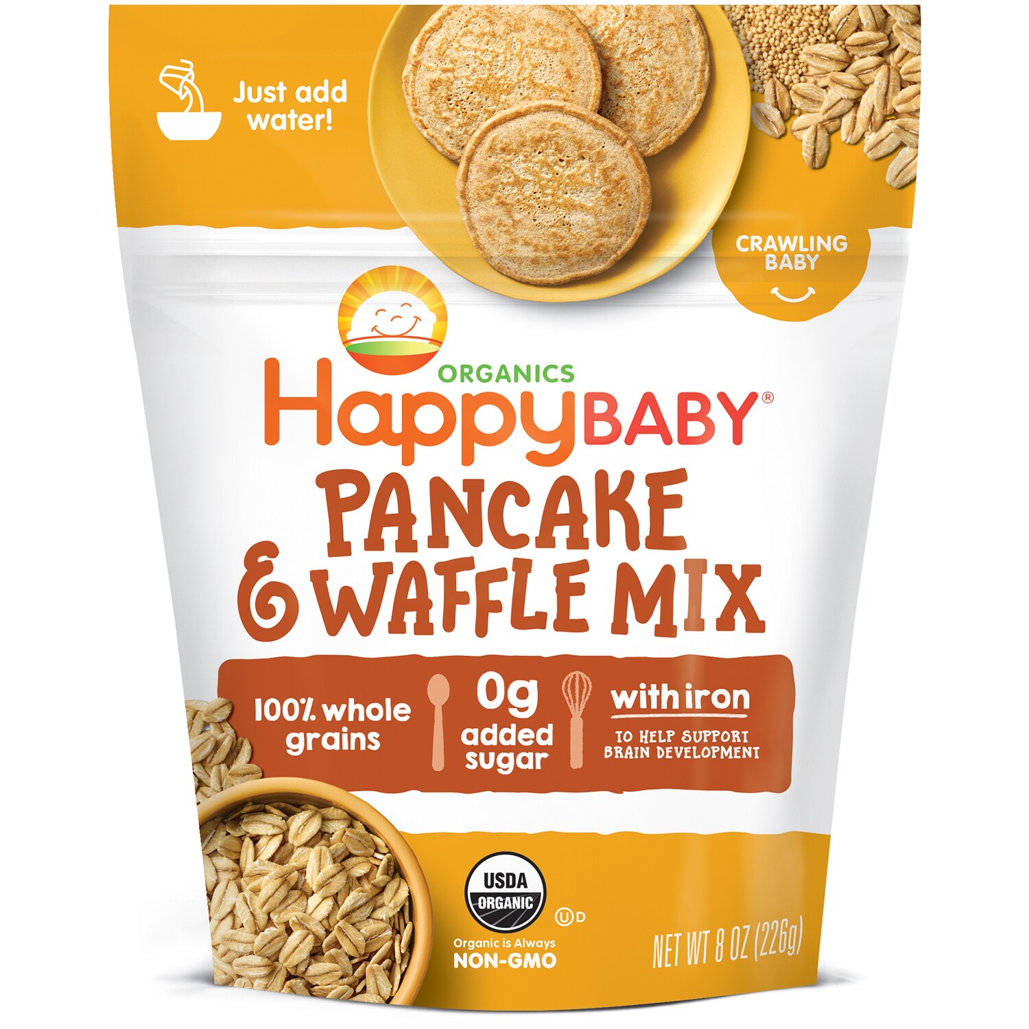 Happy Family Happy Baby Organic Pancake & Waffle Mix
