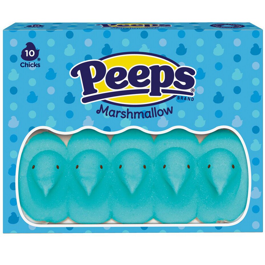 Peeps Marshmallow Chicks, Blue