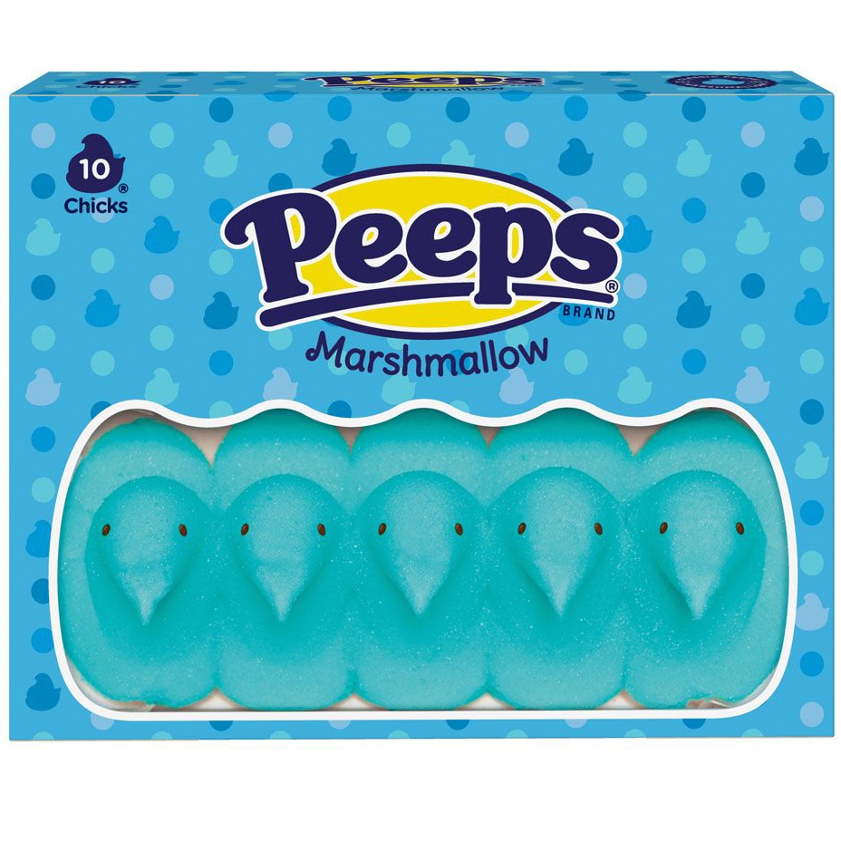 Peeps Marshmallow Chicks, Blue