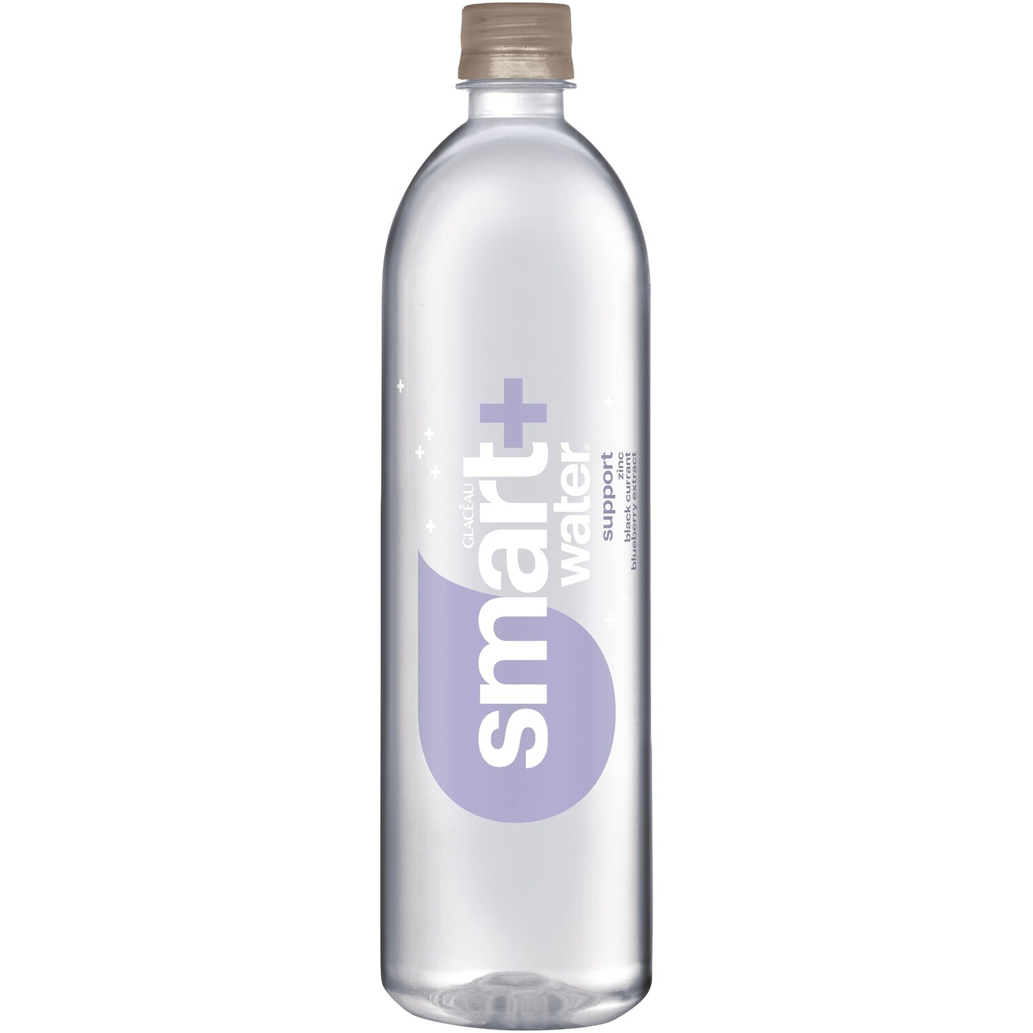 smartwater Electrolyte-Enhanced Water, Support, Plastic Bottle