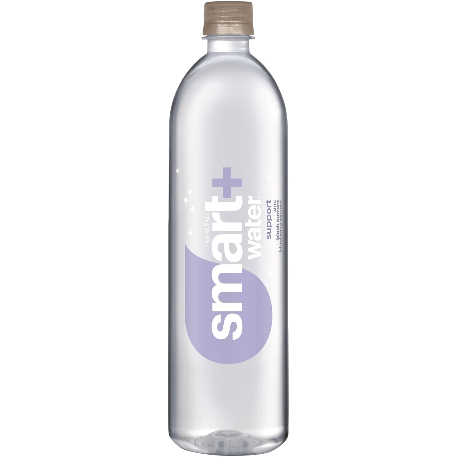 smartwater Electrolyte-Enhanced Water, Support, Plastic Bottle