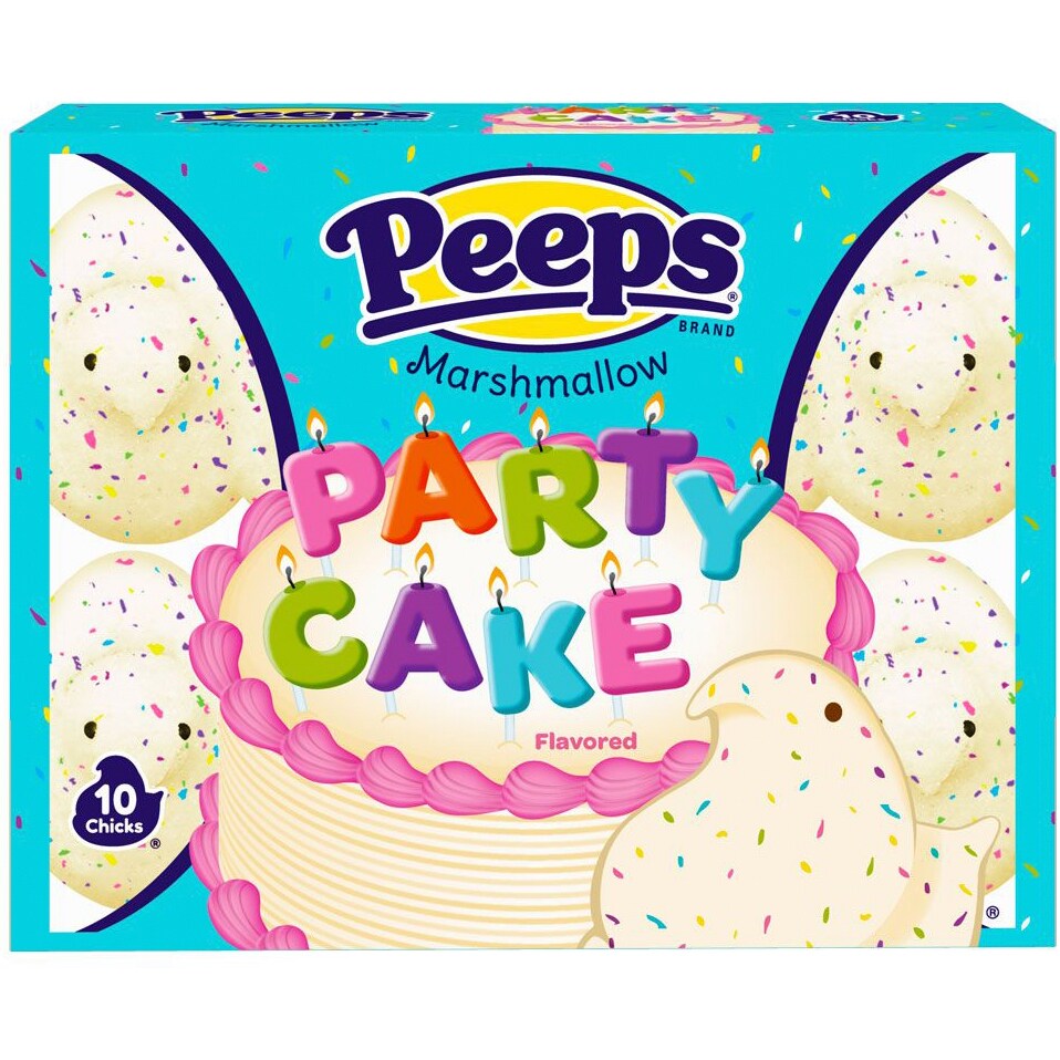 Peeps Marshmallow Chicks, Party Cake